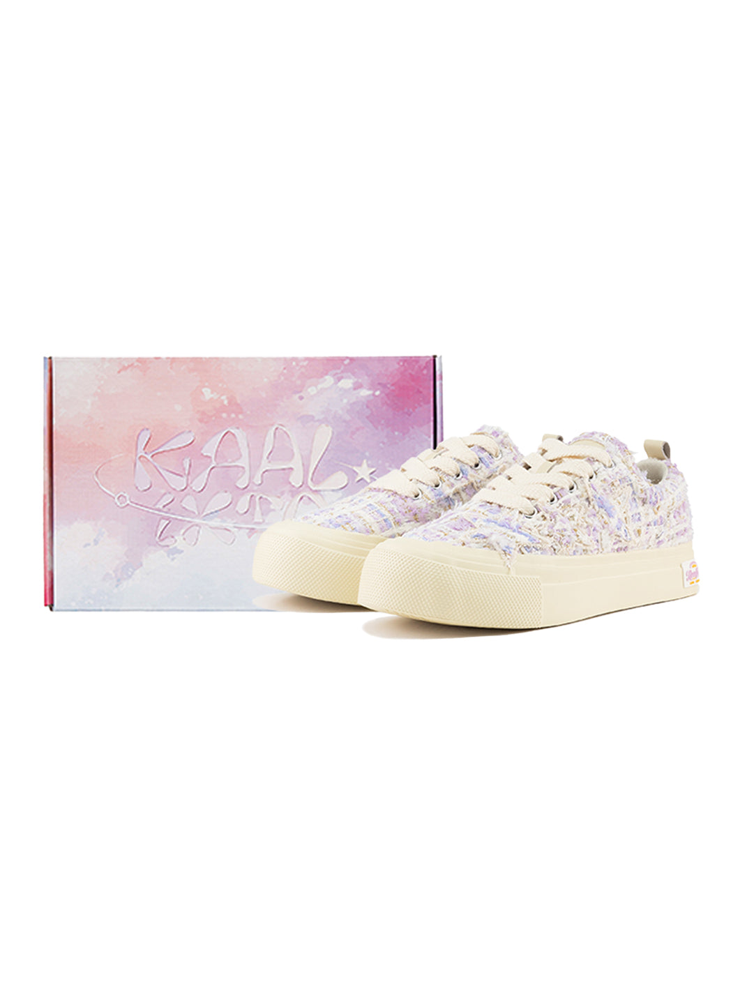 KAALIXTO | Star Pattern Low Top Canvas Sneakers-Purple - PSYLOS 1, KAALIXTO | Star Pattern Low Top Canvas Sneakers-Purple, Chunky Sneakers, KAALIXTO•JAPAN, PSYLOS 1
